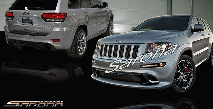 Custom Jeep Grand Cherokee  SUV/SAV/Crossover Body Kit (2011 - 2013) - $1890.00 (Part #JP-008-KT)